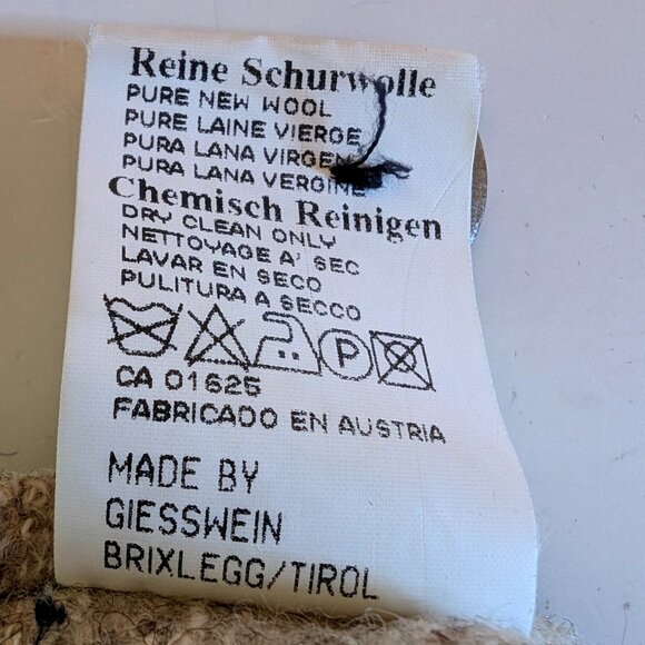 GIESSWEIN Austria cardigan Sz 38 EU 100% WOOL WOODEN BUTTONS TRULY STUNNING WOW - Picture 14 of 14